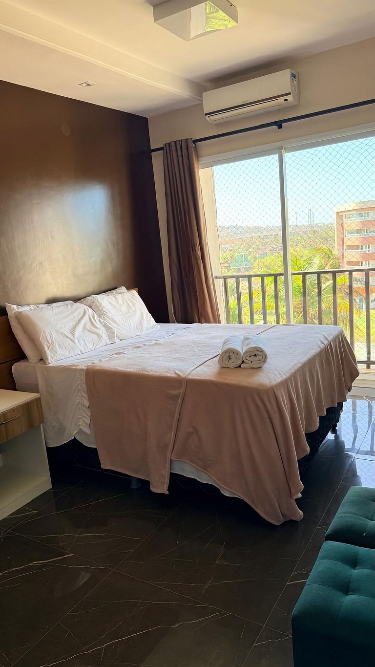 Apartamento Jacuzzi Living Resort Next to Beach Park