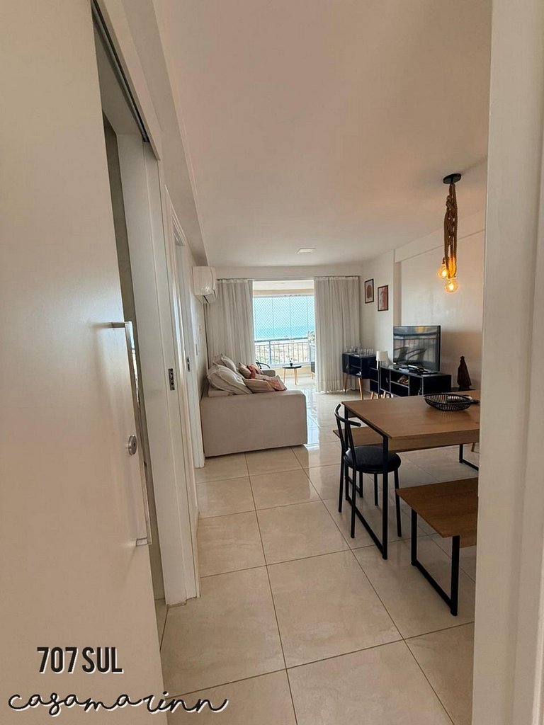 South-Facing Sea View Beach Village 707S | Praia do Futuro