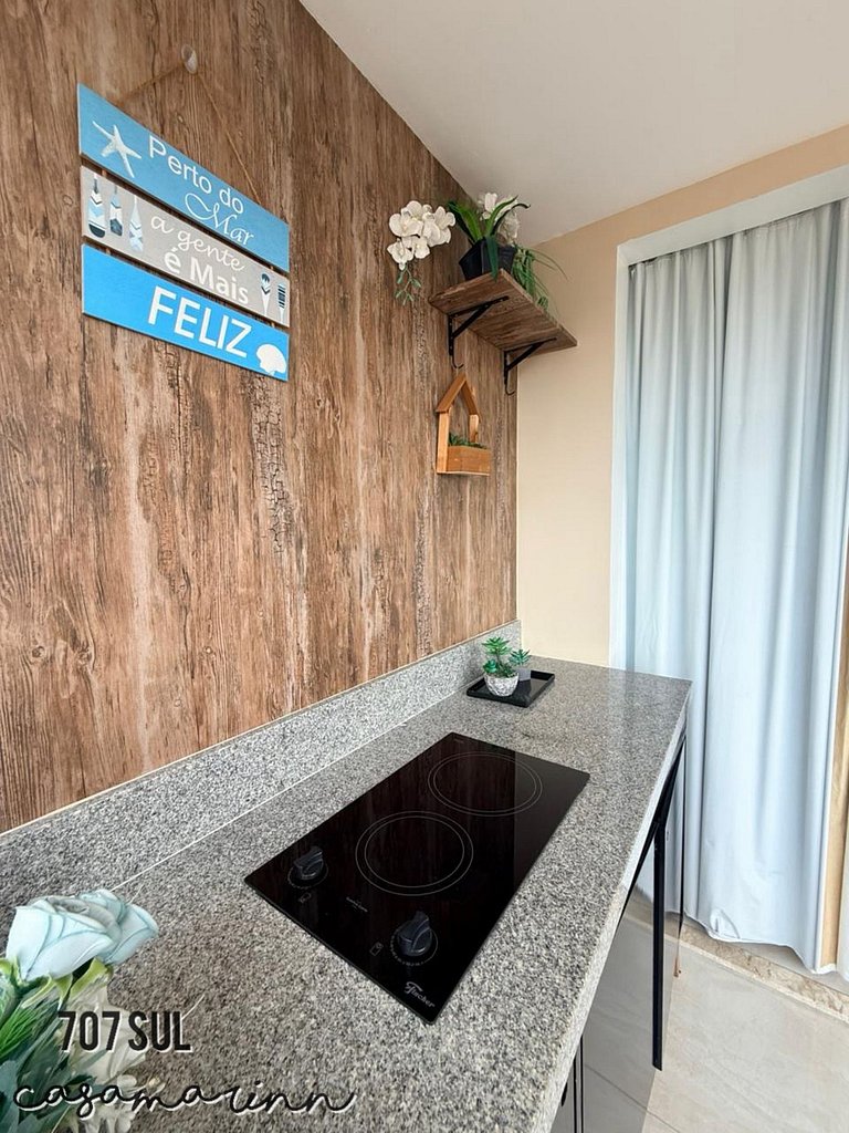 South-Facing Sea View Beach Village 707S | Praia do Futuro