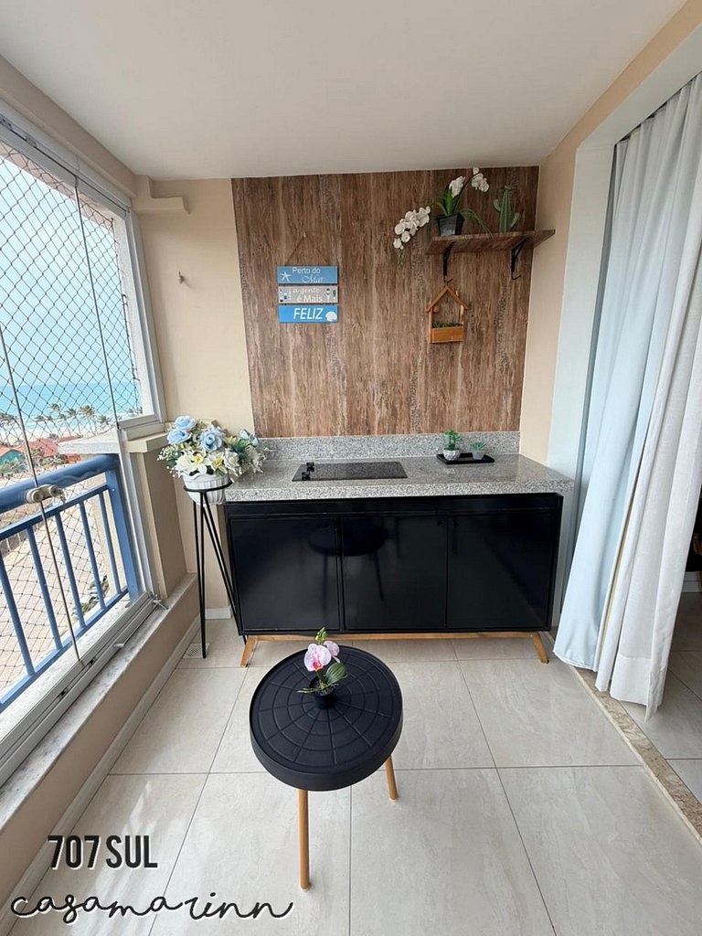 South-Facing Sea View Beach Village 707S | Praia do Futuro