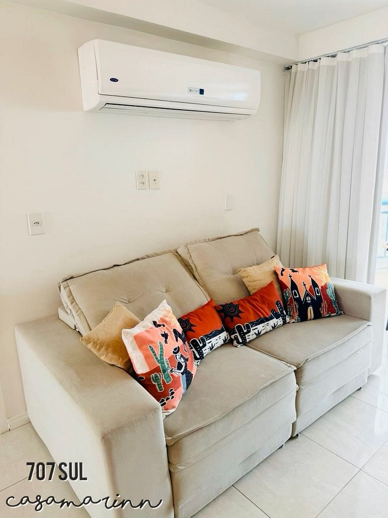 South-Facing Sea View Beach Village 707S | Praia do Futuro