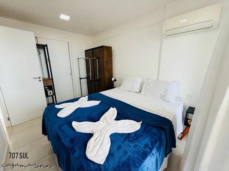 South-Facing Sea View Beach Village 707S | Praia do Futuro