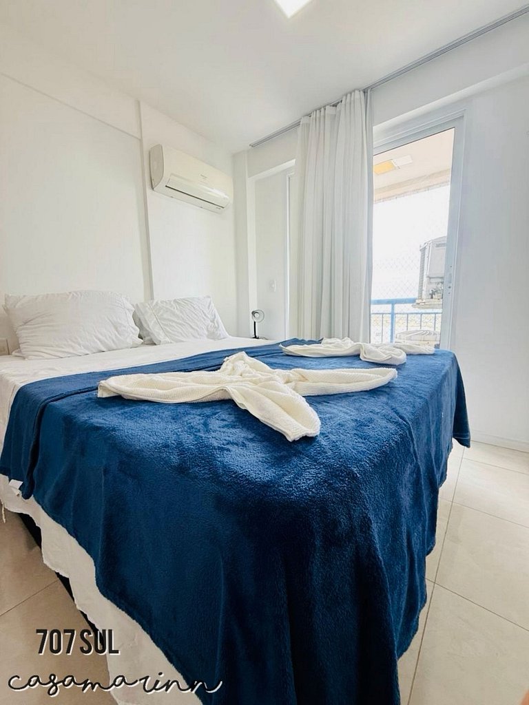 South-Facing Sea View Beach Village 707S | Praia do Futuro