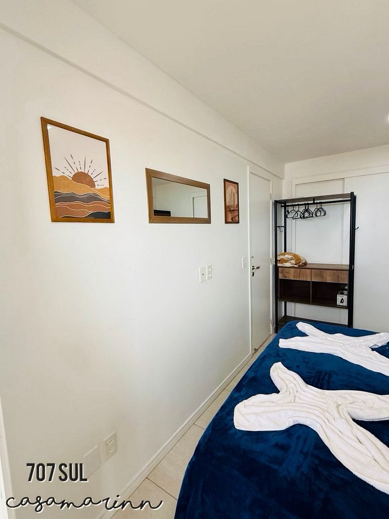 South-Facing Sea View Beach Village 707S | Praia do Futuro