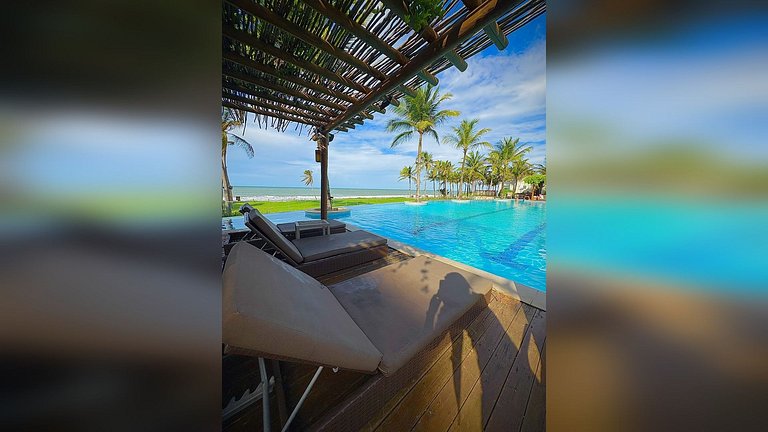 Apto Pé na Areia Wai Wai Resort | Praia do Cumbuco, Ceará