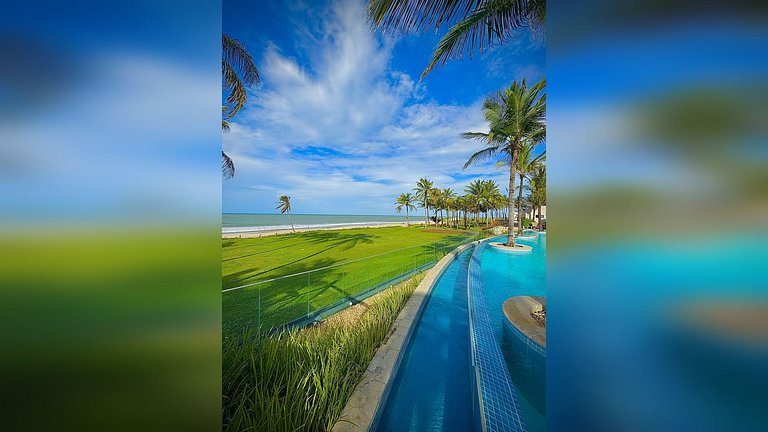 Apto Pé na Areia Wai Wai Resort | Praia do Cumbuco, Ceará
