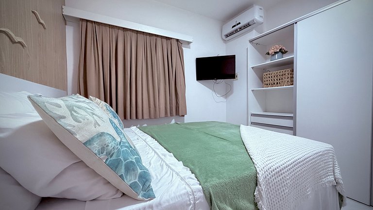 Flat na Beira Mar - Villa Costeira 202