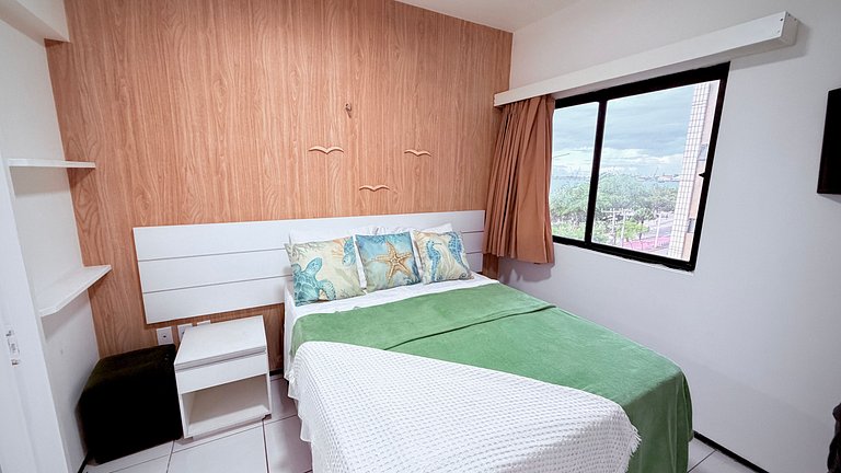 Flat Beira-Mar Villa Costeira 202 | Meireles, Fortaleza