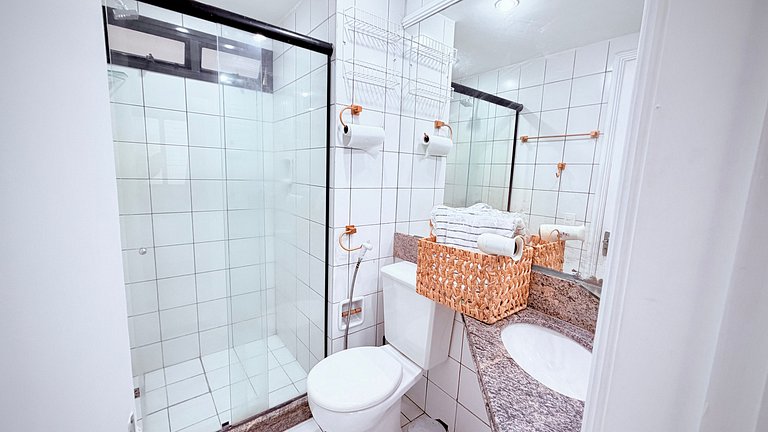 Flat Beira-Mar Villa Costeira 202 | Meireles, Fortaleza