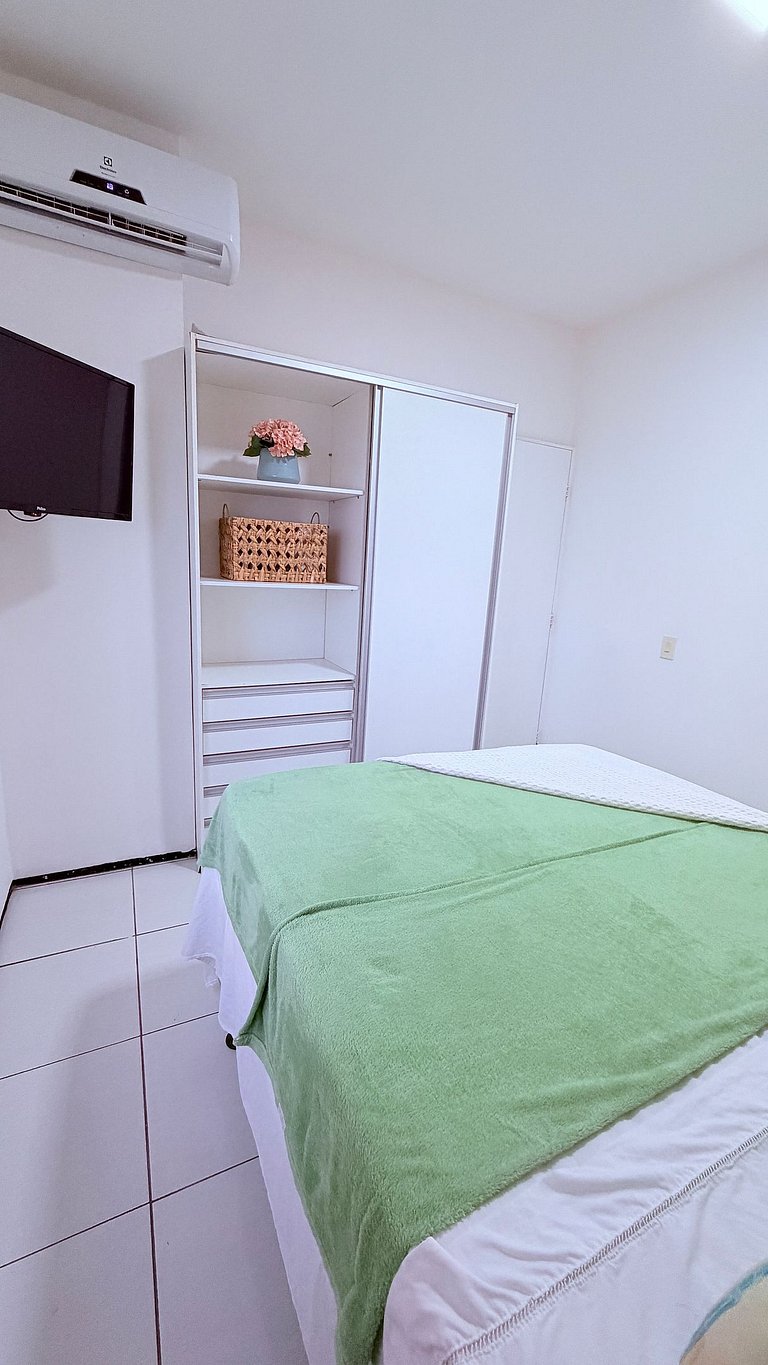Flat Beira-Mar Villa Costeira 202 | Meireles, Fortaleza