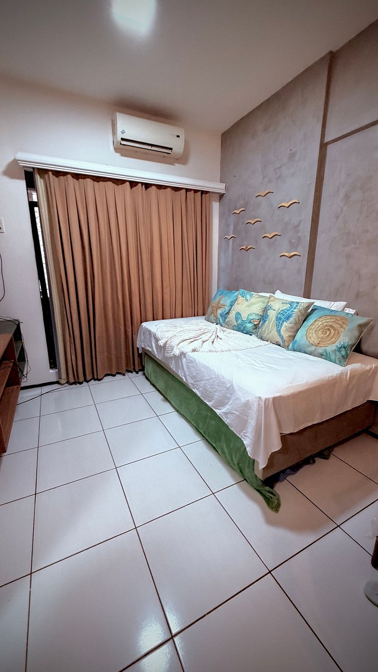 Flat Beira-Mar Villa Costeira 202 | Meireles, Fortaleza