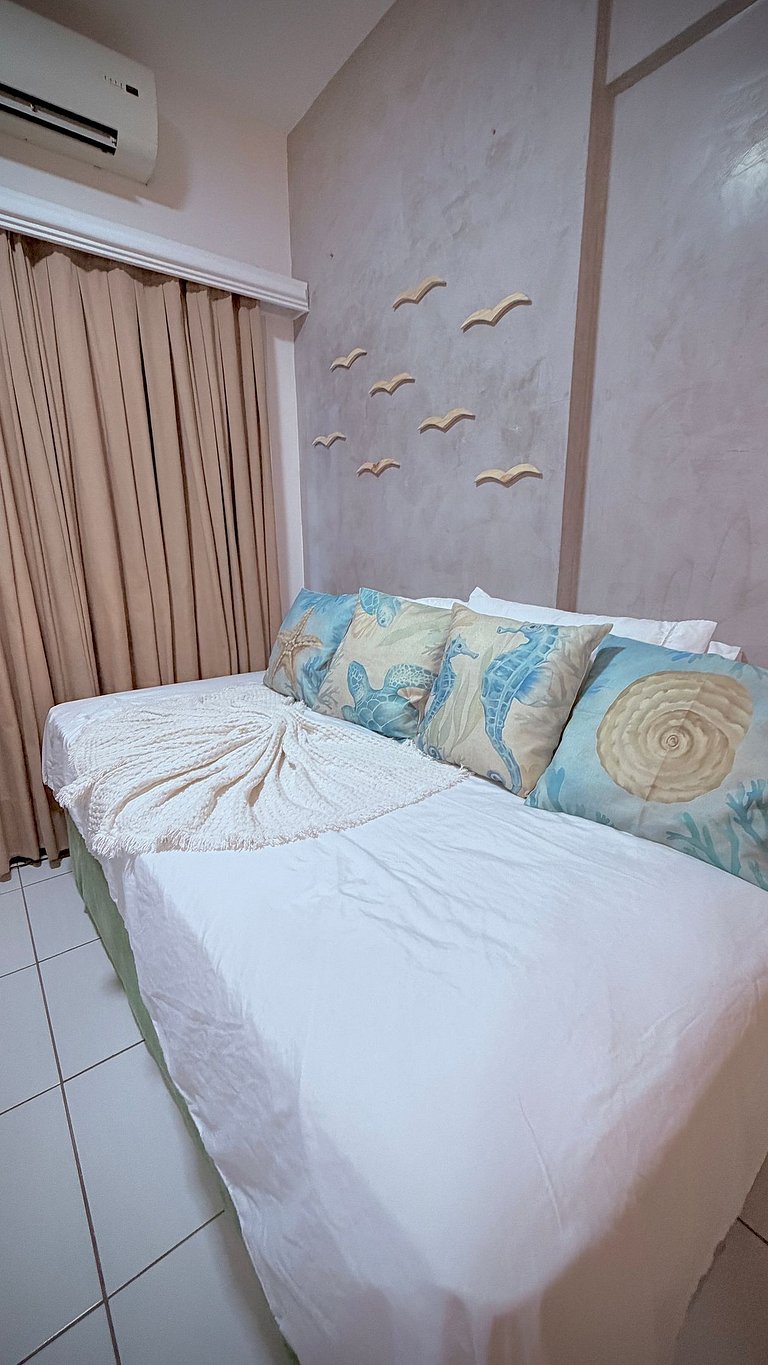 Flat Beira-Mar Villa Costeira 202 | Meireles, Fortaleza