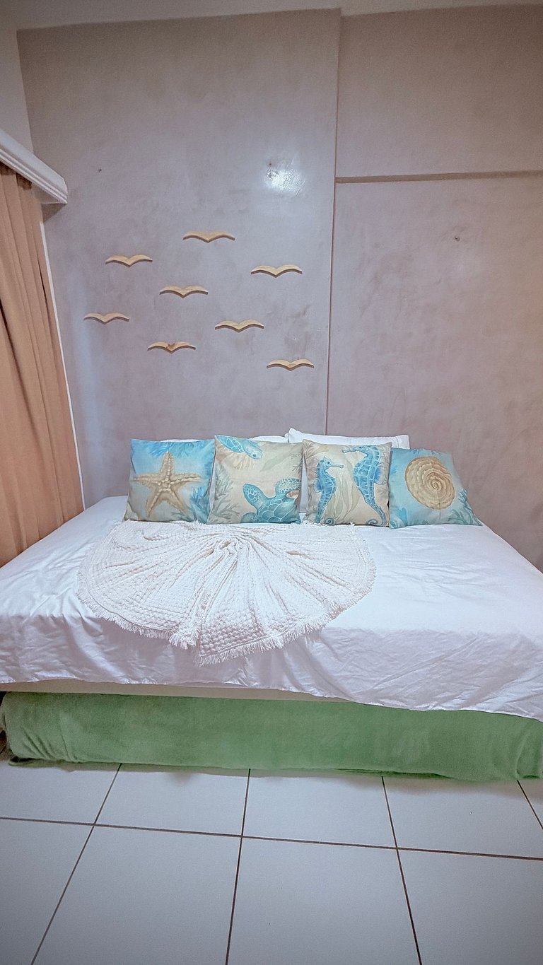 Flat Beira-Mar Villa Costeira 202 | Meireles, Fortaleza