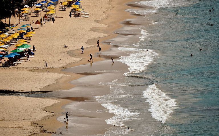Flat Beira-Mar Villa Costeira 202 | Meireles, Fortaleza