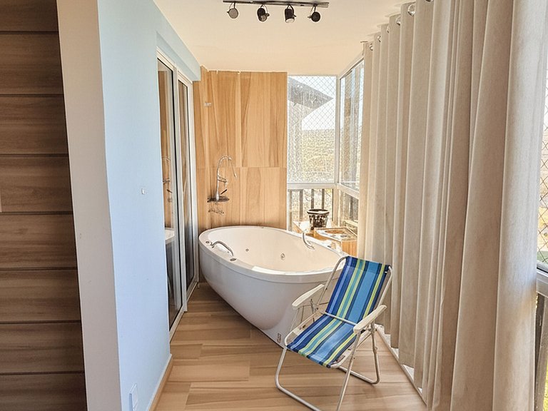 Apto Jacuzzi Beach Living Resort | Beach Park, Aquiraz