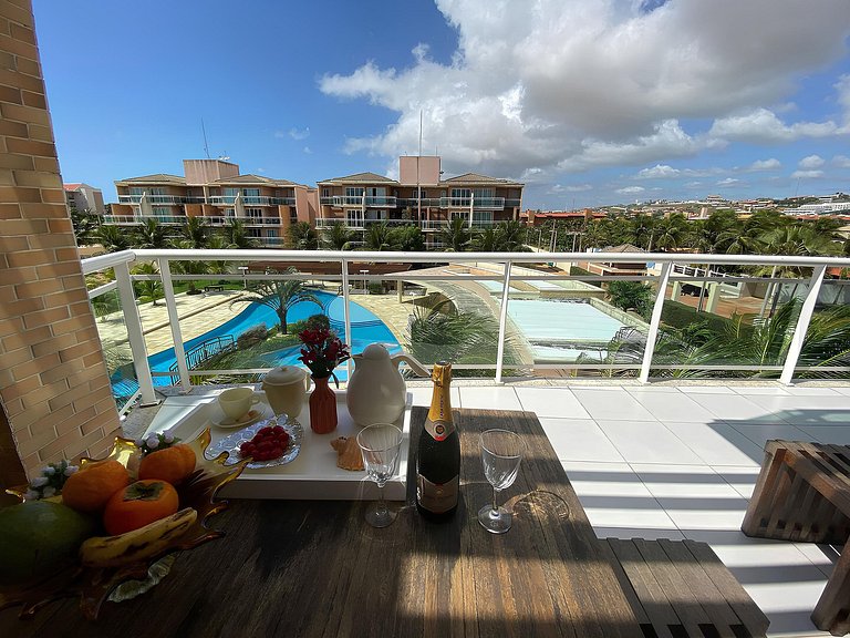 Cobertura Duplex Condomínio Palm Beach | Porto das Dunas, Aq