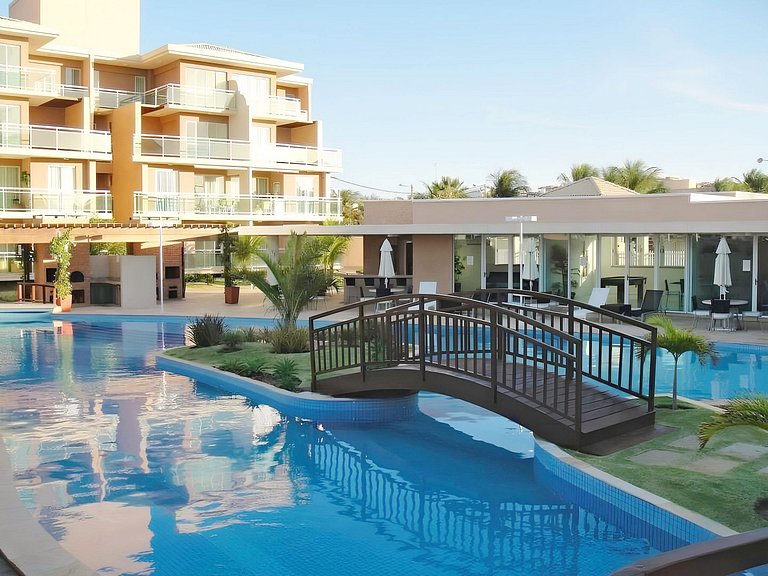 Cobertura Duplex Condomínio Palm Beach | Porto das Dunas, Aq