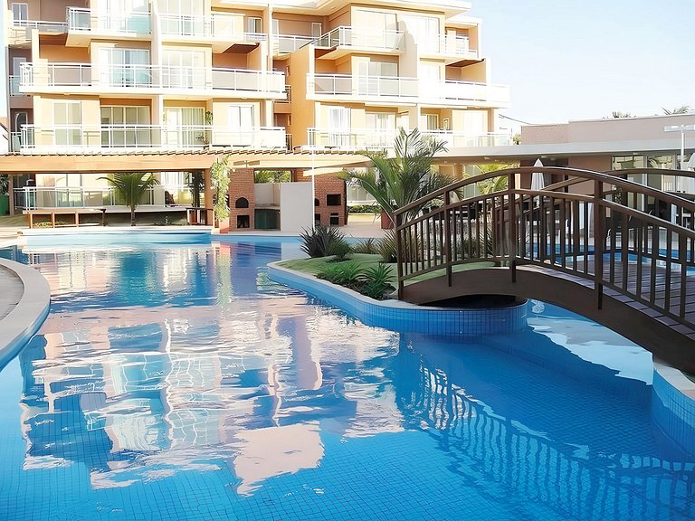 Cobertura Duplex Condomínio Palm Beach | Porto das Dunas, Aq