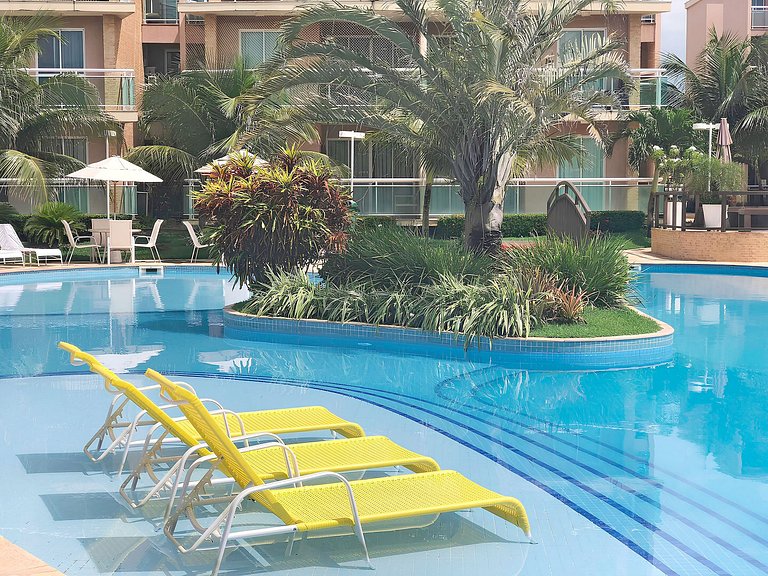 Cobertura Duplex Condomínio Palm Beach | Porto das Dunas, Aq