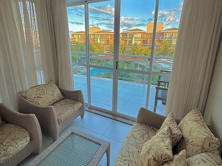 Cobertura Duplex Condomínio Palm Beach | Porto das Dunas, Aq