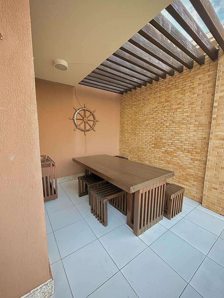 Cobertura Duplex Condomínio Palm Beach | Porto das Dunas, Aq
