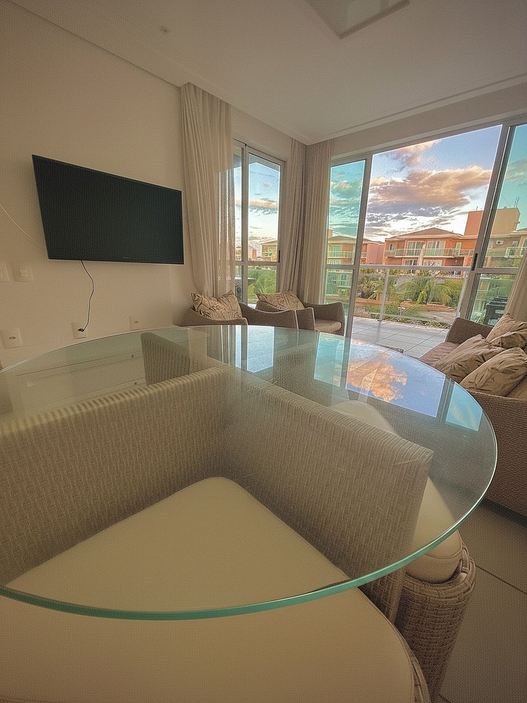 Cobertura Duplex Condomínio Palm Beach | Porto das Dunas, Aq